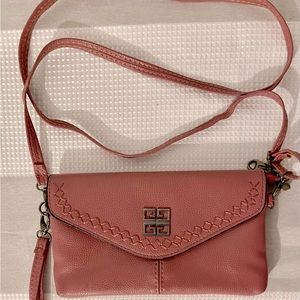 Crossbody Purse/Wristlet- Light Purple